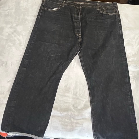 Men's Black Levi's Jeans Size 48x30 - Main Image